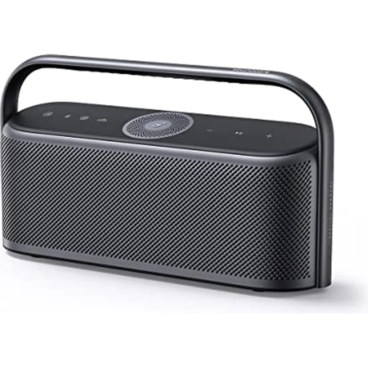 soundcore Motion x600 tragbarer Bluetooth Lautsprecher kabelloses Hi-Res Spatial Audio 50W räumlicher Sound IPX7 Wasserschutz 12h Wiedergabe Pro EQ Tragegriff AUX-IN (Schwarz) – Bild 1
