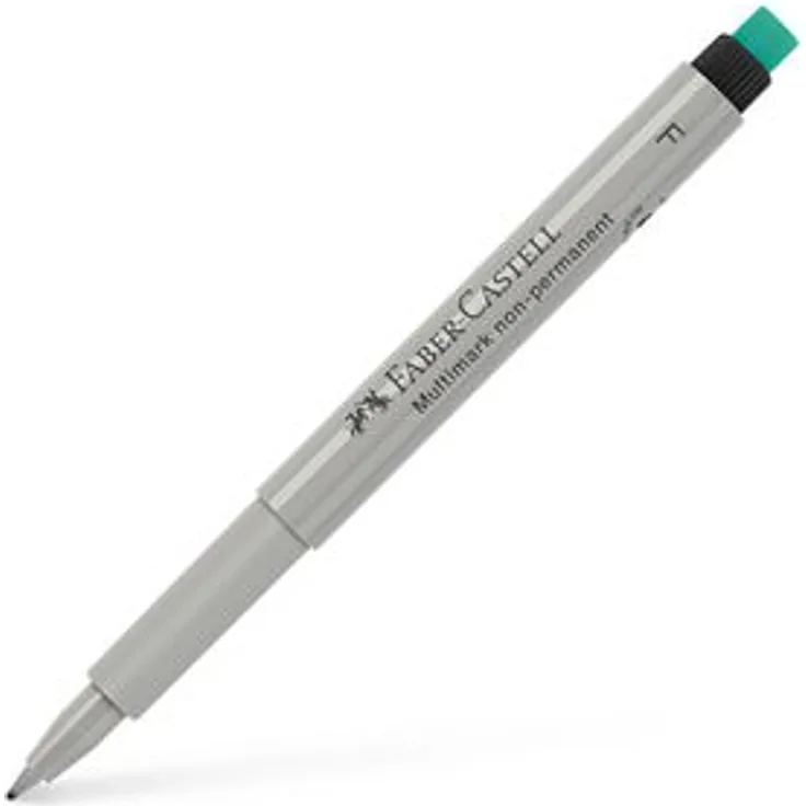Faber-Castell Folienschreiber Multimark 151499, 1514, non permanent, Strichbreite 0,6 mm, schwarz