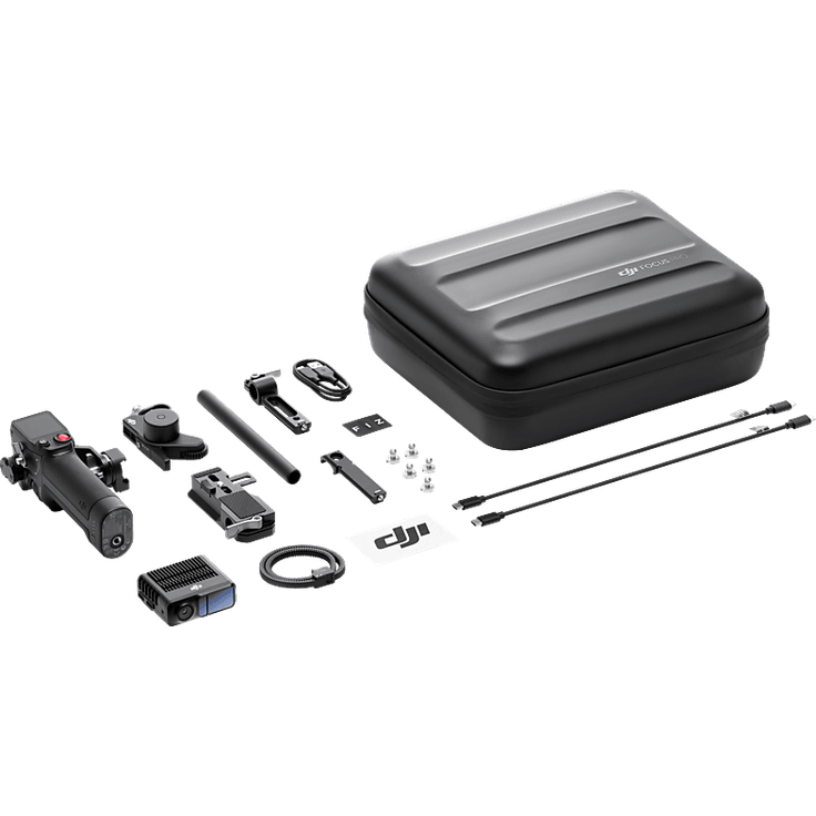 DJI Focus Pro Creator Combo, Gimbal in Schwarz mit präziser Steuerung und stabiler Kameraführung