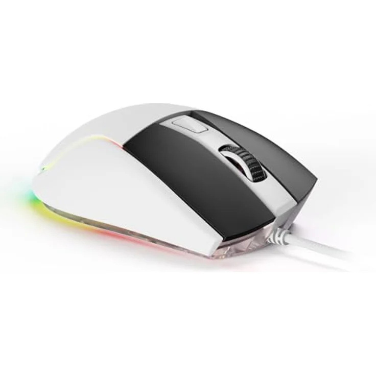 Sharkoon Skiller SGM35 White, Optical Gaming Maus, RGB, PBT Button – Bild 6