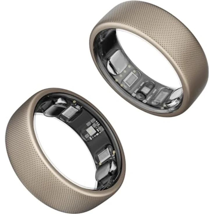 Amazfit Helio Ring Größe 12, Smart Ring mit Schlafüberwachung, Herzfrequenzmessung, 10 ATM Wasserdichtigkeit - 3,82g ultraleichter Fitness Tracker mit bis zu 4 Tagen Batterielaufzeit – Bild 2