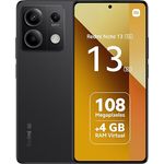 Xiaomi Redmi Note 13 5G, 8GB RAM, 128 GB Speicher, Schwarz