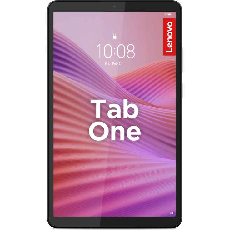 Lenovo Tab One, 22,1 cm (8.7"), 64 GB, 4 GB, MediaTek Helio G85, Android 14, Grau, Wi-Fi 5