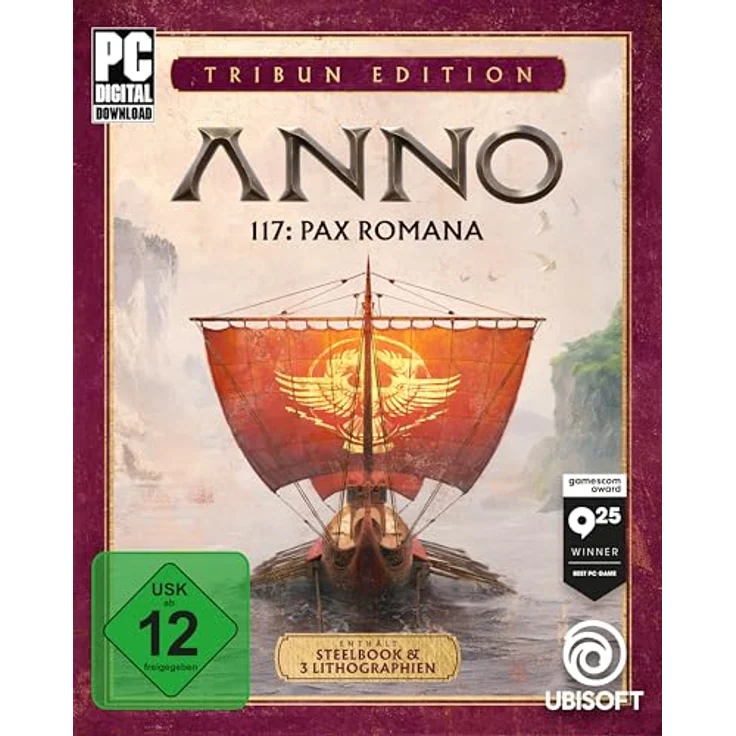 UBISOFT Anno 117: Pax Romana Tribun Edition, PC-Game mit exklusiven Inhalten und strategischer Imperiumserweiterung – Bild 2