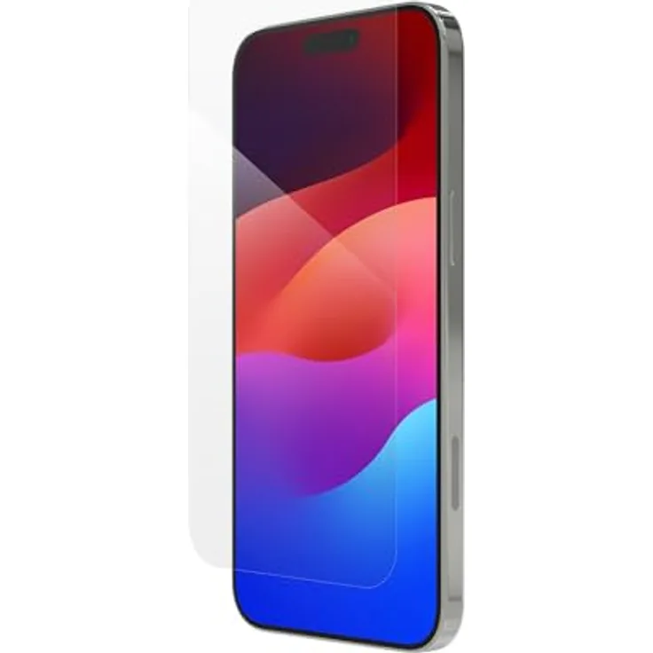 ZAGG InvisibleShield Glass Elite, Displayschutz aus gehärtetem Glas für iPhone 15 Pro Max[6.7-Inch], Transparent, hüllentauglich, 5-fach stärker, kratzfest, schmutzabweisend, stoßfest, einfache Installation