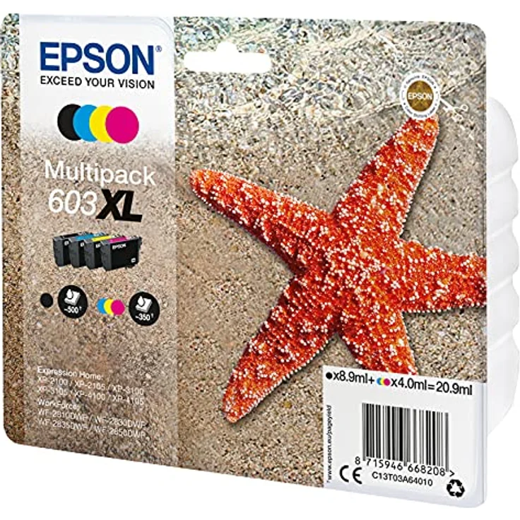 Epson Multipack XL Seestern 4 Farben 603XL RF-AM Multi – Bild 2