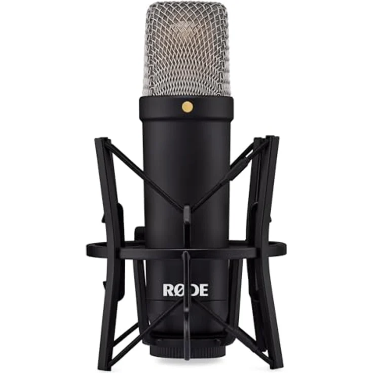 Rode NT1 Signature Black Studio-Mikrofon + keepdrum MS138 Gelenkarm-Stativ Schwarz – Bild 3