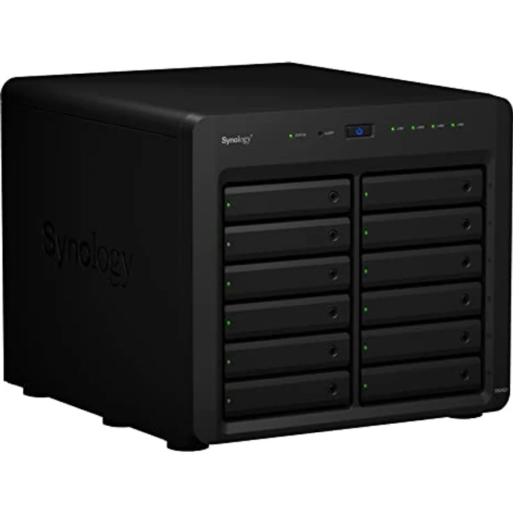 Synology DiskStation DS2422+, NAS Tower mit AMD Ryzen V1500B, 12 Schächte, 4 GB DDR4, 0 TB, DiskStation Manager, schwarz – Bild 10