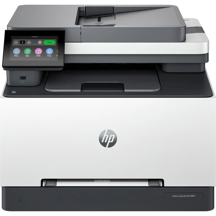 HP Color LaserJet Pro MFP 3302sdwg, Multifunktionsdrucker mit LAN, WLAN, Wi-Fi Direct, HP Instant Ink kompatibel – Bild 1