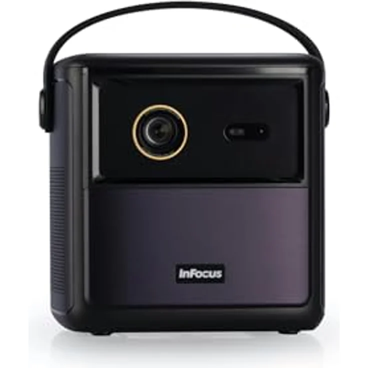 InFocus IN3018SL Crusader Master LED-Projektor, 130", Akku, Auto-Bildsensor, Netflix & Disney+, Kurzdistanz, mobil – Bild 2