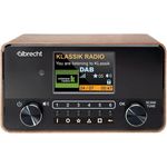 Albrecht DR 866 Senior Digitalradio holz-schwarz (DAB+, UKW), Radio, Braun, Schwarz