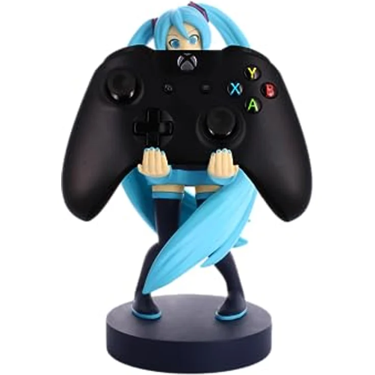 Hatsune Miku Cableguy Controller and Smartphone Holder | Compatible with Most Playstation, Xbox and Nintendo Switch Controllers and Most Smartphones – Bild 2