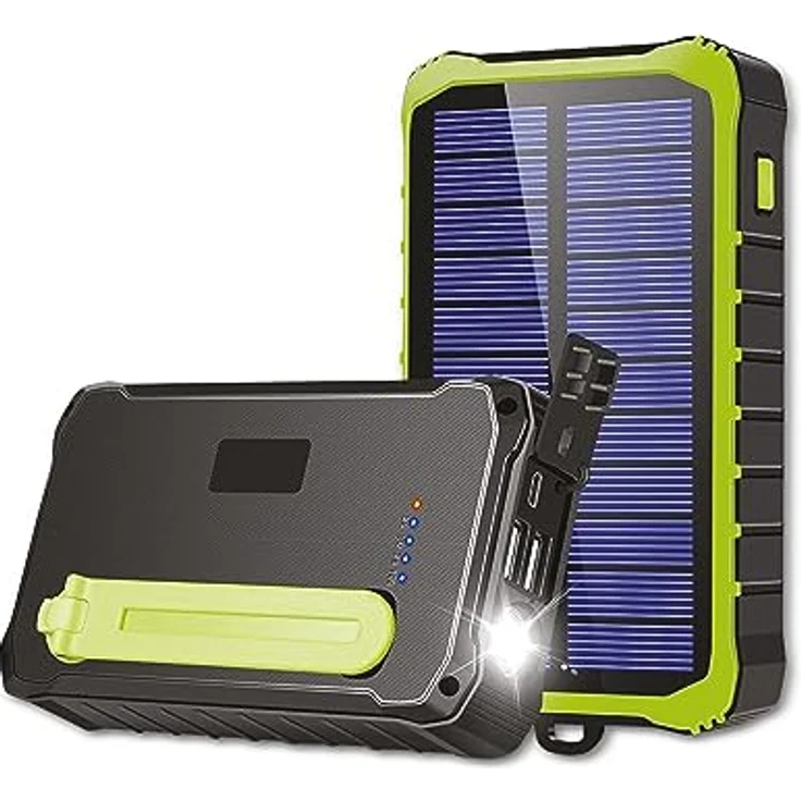Denver Solar-Powerbank PSO 10012 10000 mAh + manueller Dynamo – Bild 3