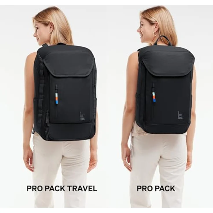 GOT BAG Pro Pack Reiserucksack, 53 cm mit Laptopfach, schwarz, 100% Polyester – Bild 7