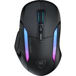 Turtle Beach Kone II Air – Kabellose RGB-Gaming-Maus, 350-Stunden-Akku, 26K DPI Sensor, Schwarz