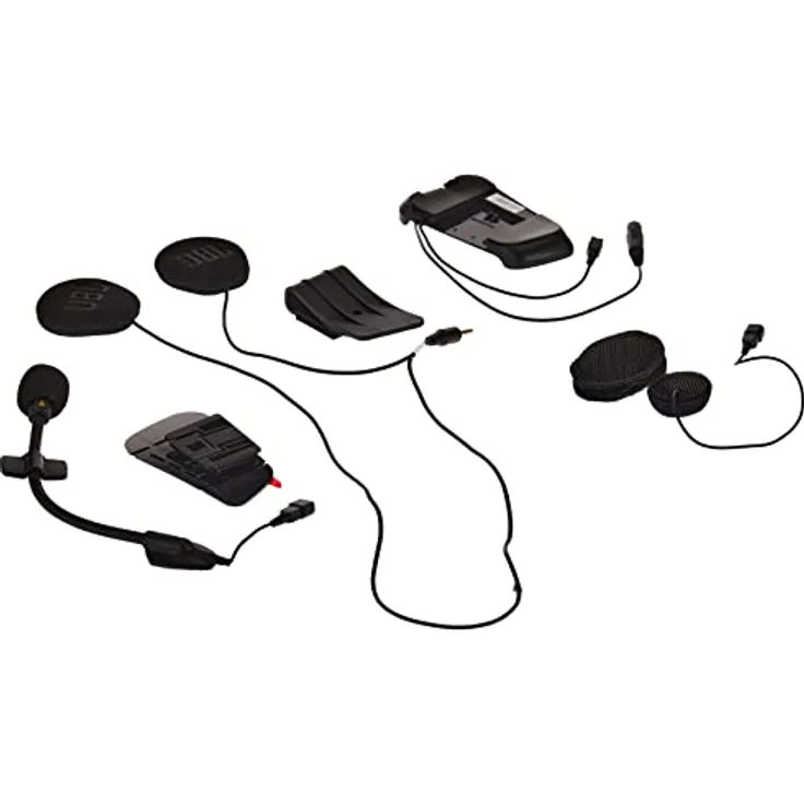 Cardo PACKTALK Zweites Helm-Kit Sound by JBL Gegensprechanlage - Schwarz, Audio-Kit mit 40-mm-Sound von JBL-Lautsprechern. Geeignet für nahezu alle Helme (ausser Halbhelme)