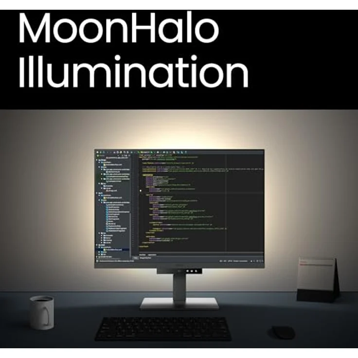 BenQ RD280U 28.2" 4K+ Programmiermonitor mit Hintergrundbeleuchtung und Augenschutz, Ergonomisches Design, MoonHalo Backlight, 3:2 Seitenverhältnis - Preisvergleich – Bild 5