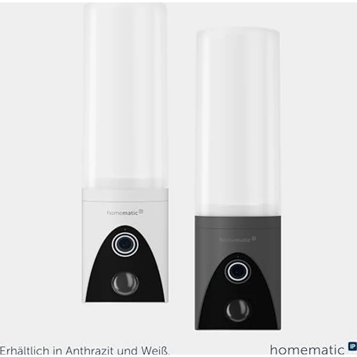 Homematic IP Außenlichtkamera, anthrazit, Smart Home mit HD Videoaufzeichnung und automatischer Beleuchtung – Bild 8