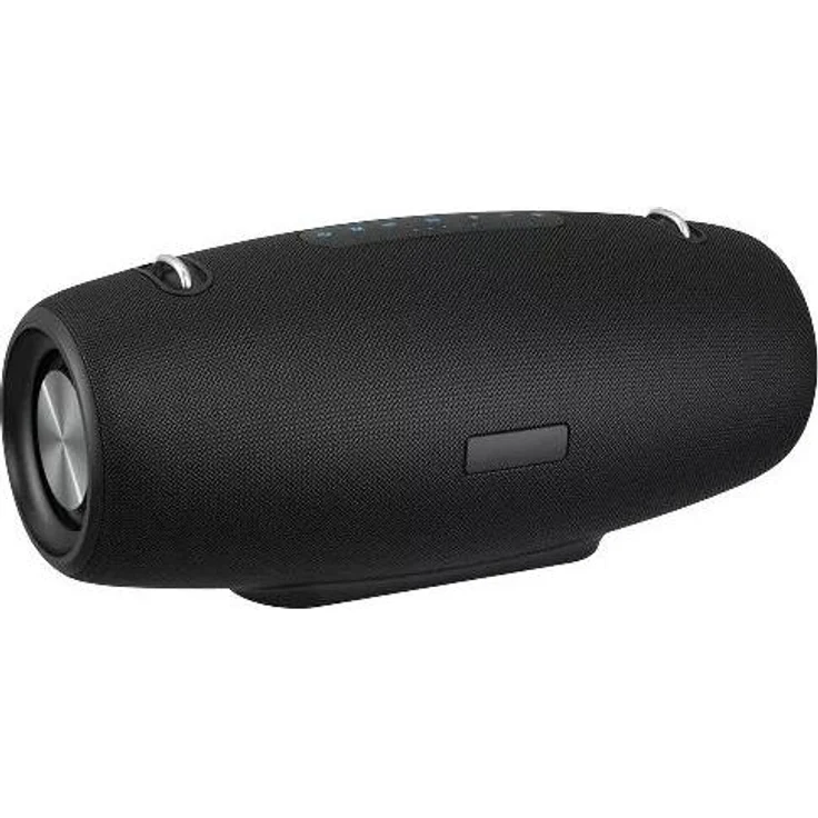 Emporia Iomi Beat Box XL, tragbarer Bluetooth Lautsprecher mit 60 Watt Ausgangsleistung, 30 Stunden Akkulaufzeit, schwarz