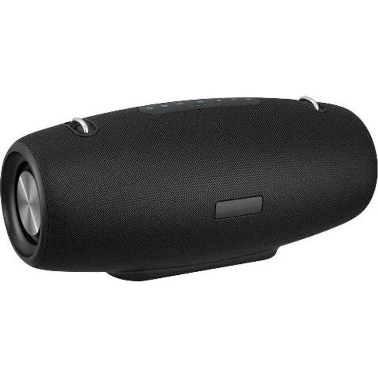 Emporia Iomi Beat Box XL, tragbarer Bluetooth Lautsprecher mit 60 Watt Ausgangsleistung, 30 Stunden Akkulaufzeit, schwarz