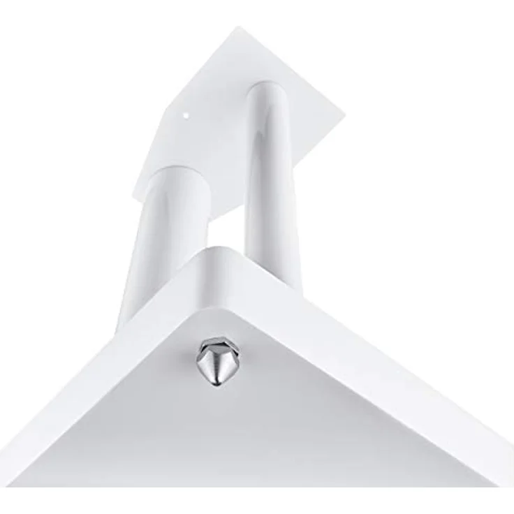 Canton LS 860 Lautsprecherständer highgloss Weiss, Versiegeltes Aluminium mit verdeckter Kabelführung – Bild 5