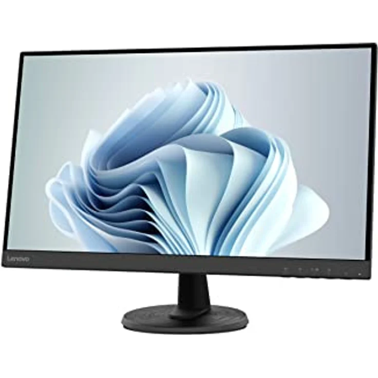 Lenovo D27-45 | 27" Full HD Monitor | 1920x1080 | 75Hz | 250 nits | 4ms Reaktionszeit | HDMI | VGA | AMD FreeSync | schwarz – Bild 2