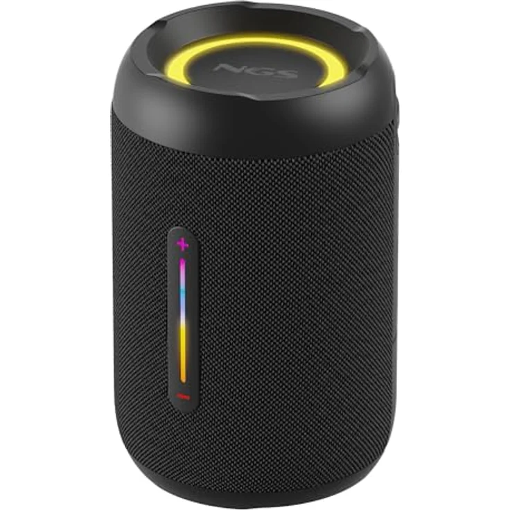 NGS Roller Furia 2 Tiny, Tragbarer Bluetooth-Lautsprecher mit 10W RMS, IPX7 wasserdicht, Wireless Charging und MicroSD-Unterstützung – Bild 1