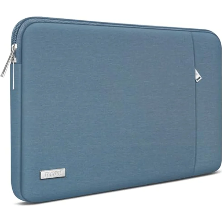 TECOOL Laptoptasche 16 Zoll, wasserdichte Laptop Hülle für MacBook Pro 16 M4/M3/M2/M1 (2019-2024), kompatibel mit Lenovo Thinkbook, Dell und HP, Denim Blau – Bild 1