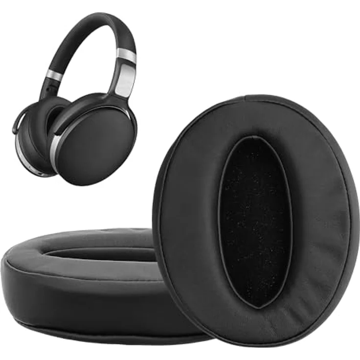 kwmobile Kopfhörer (2x Ohrpolster für Sennheiser HD 4.50 BTNC - Kunstleder Ersatz Ohr Polster für Overear Headphones) – Bild 2