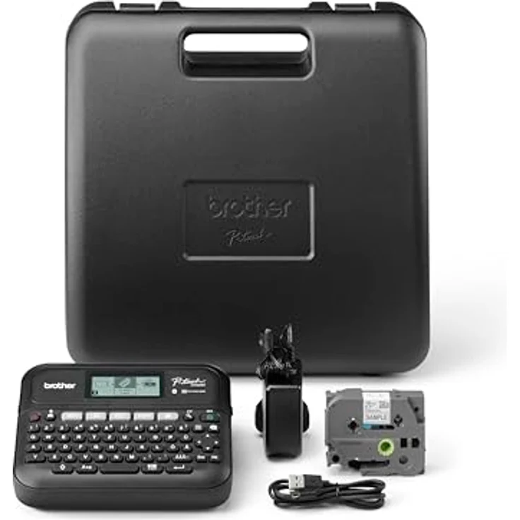 Brother PT-D460BT Beschriftungsgerät für das Homeoffice und Büro (für 3, 5 bis 18 mm breite TZE-Schriftbänder, mit Bluetooth-Schnittstelle) – Bild 4