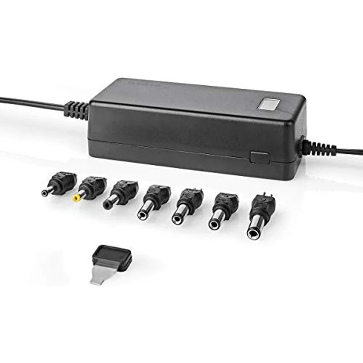 Nedis Universal Power Supply (36 W), Notebook Netzteil mit 7 Wechselsteckern, Schwarz – Bild 4