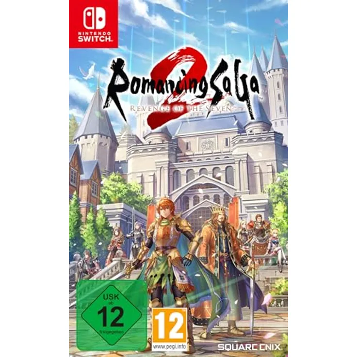 SQUARE ENIX Romancing SaGa 2: Revenge of the Seven (Switch), rundenbasiertes RPG mit über 30 Charakterklassen