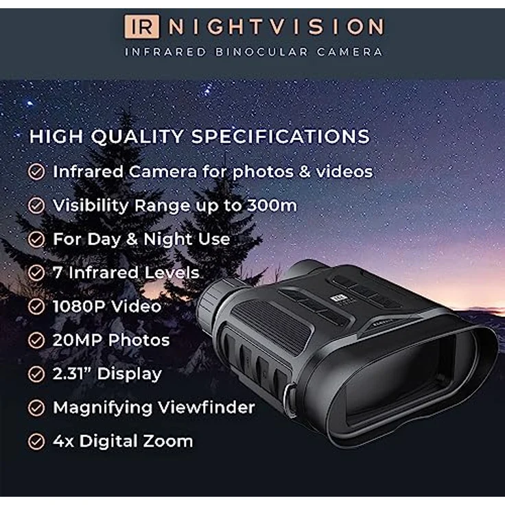 IR NightVision Infrarot-Beobachtungskamera für Tag und Nacht – Bild 5