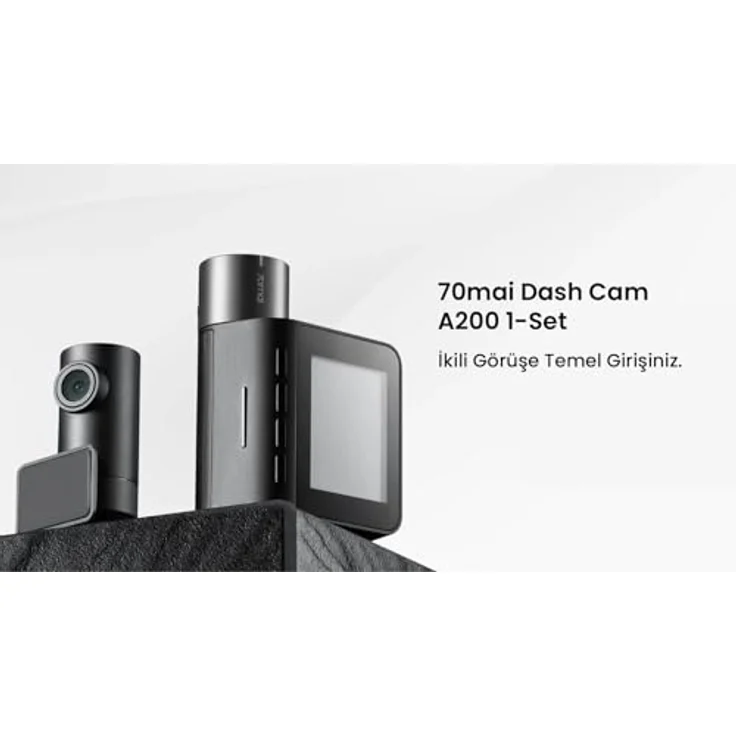 70mai Xiaomi 70mai Dash Camera A200 Black EU, Hochwertige Abmessungen, langlebig, flexible Gestaltung – Bild 5