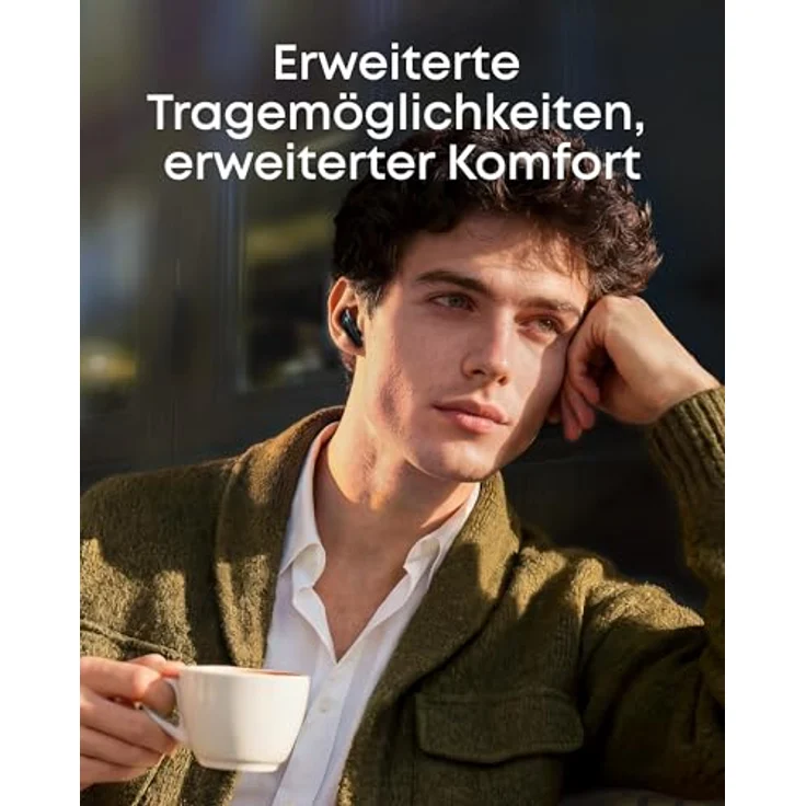 soundcore Liberty Buds, Kabellose Bluetooth Earbuds mit adaptivem Noise Cancelling, Semi-In-Ear-Design, 30h Wiedergabe, KI-Übersetzung – Bild 3