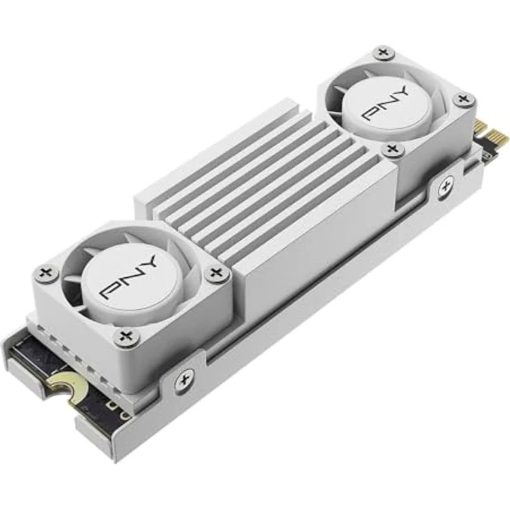 PNY CS3150 2TB M.2 NVMe Internal Solid State Drive (SSD) with White Heatsink - Extreme Performance up to 12,000 MB/s - M280CS3150HSW-2TB-RB – Bild 2