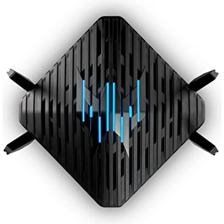 Acer Predator Connect W6D Gaming Router | WiFi 6 | Dual Band (2.4 & 5.0 GHz) | Nano SIM | Intel Killer | 1xLAN 2.5GbE, 4xLAN 1GbE, USB 3.0, Schwarz – Bild 5