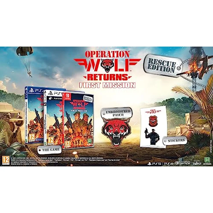 MICROÏDS Operation Wolf Returns: First Mission Rescue Edition, Nintendo Switch Game – Bild 2