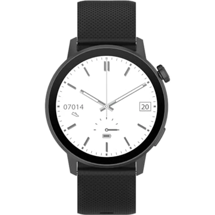 DCU TECNOLOGIC Damen-Smartwatch mit GPS und Bluetooth-Anrufen, 1,32 Zoll AMOLED-Display, über 130 Sportmodi, Höhenmesser, Barometer, kompatibel mit Android – Bild 2