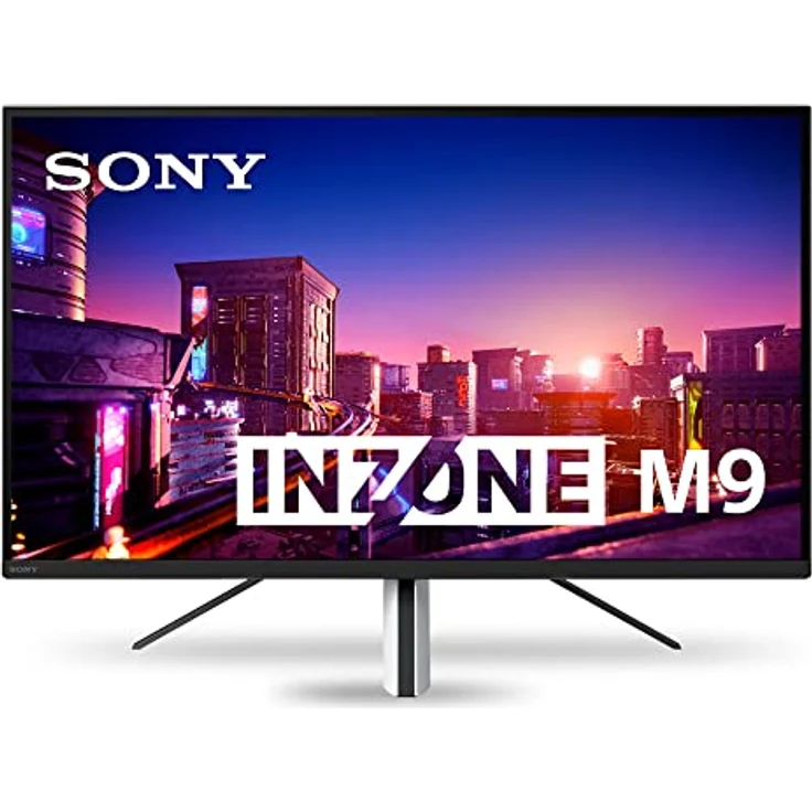 Sony INZONE M9 27 Zoll Gaming Monitor: 4K 144Hz 1ms Full Array Local Dimming HDMI 2.1 VRR 2022 Modell, Weiß – Bild 1