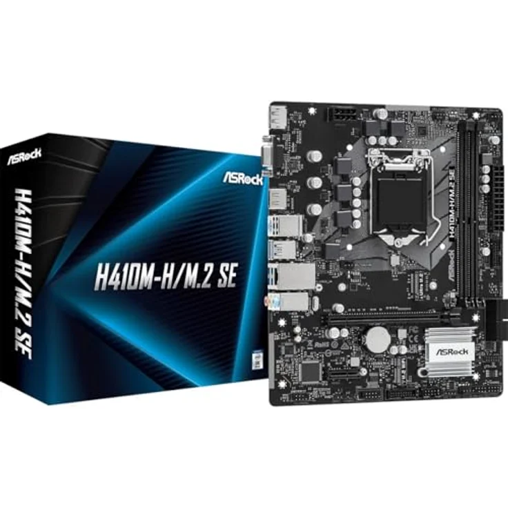 ASRock Płyta główna H410M-H/M.2 SE, Mainboard mit H410M-HM2SE – Bild 2