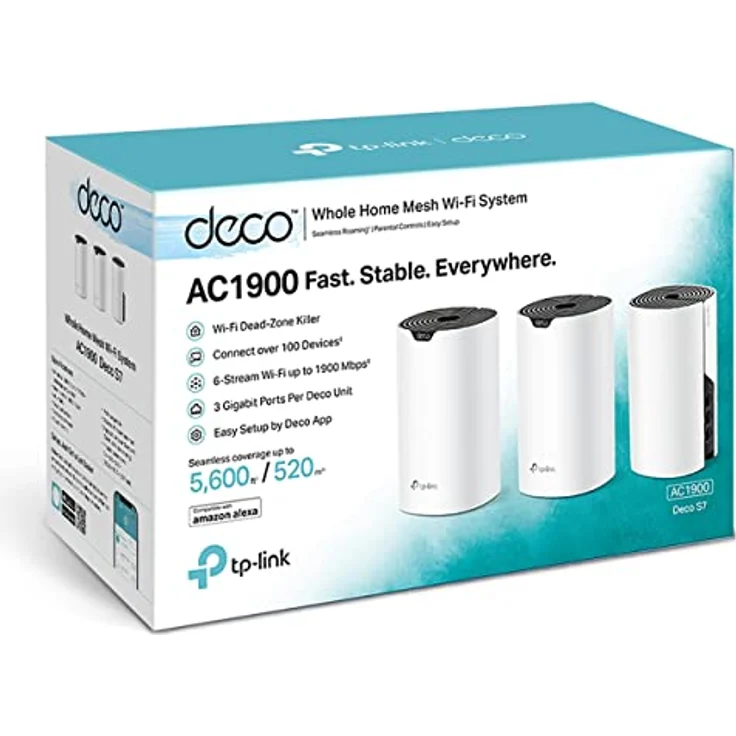 TP-Link TPLINK Deco S7(3-Pack) S7(3pack) (Deco S7(3-Pack)) S7(3pack) – Bild 5