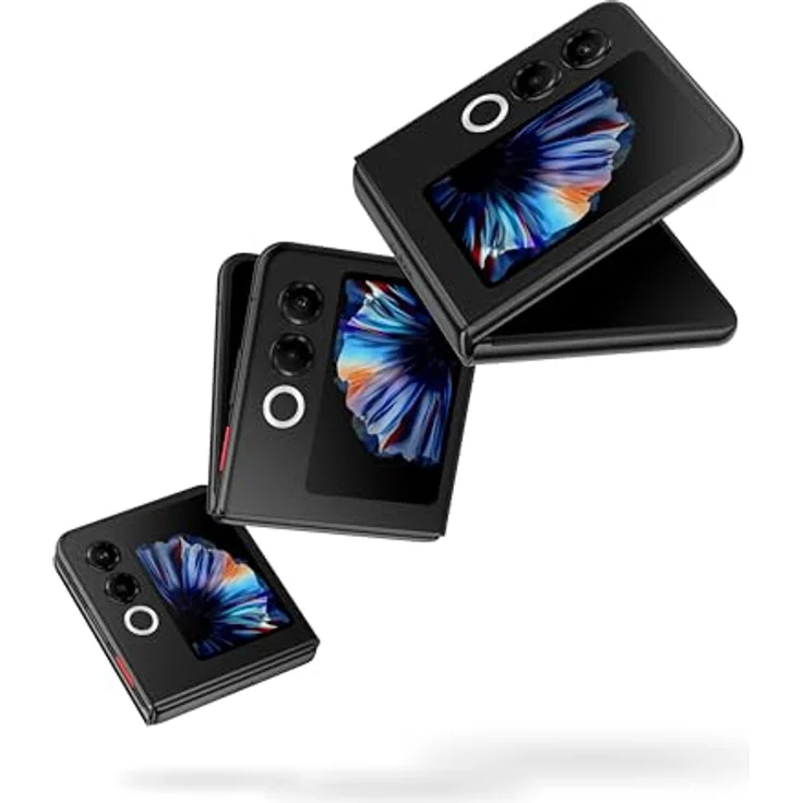 Nubia Flip 2 5G, Smartphone mit 8GB RAM, 256GB Speicher und 2790x1188 Pixel Display, schwarz – Bild 2