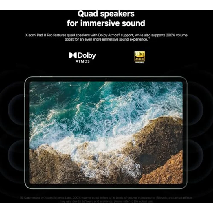 XIAOMI Pad 8 Pro, Tablet WiFi 11,2 Zoll, 12GB RAM, 512GB Speicher, 9200mAh, Grau – Bild 6