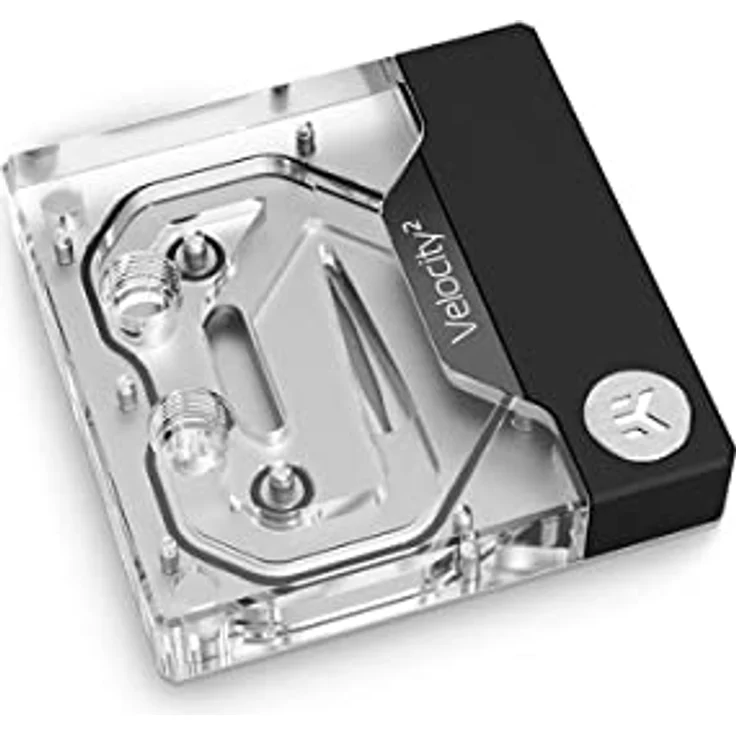 EK-Quantum Velocity² D-RGB - 1700 Nickel + Plexi – Bild 1