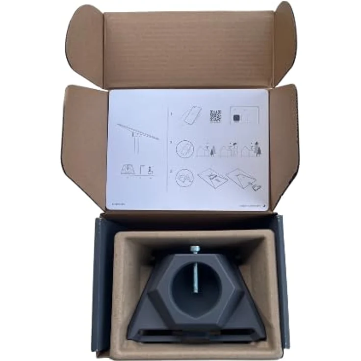 Starlink Offizieller Schlauchadapter für Satellitenschüssel Standard Kit – Neue Generation 2024 V4 – einfache und schnelle Installation, schwarz - Preisvergleich – Bild 5