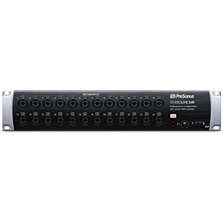 PreSonus StudioLive 24R, 26-Eingang, 32-Kanal Rack Mixer Mischpult, Stage Box und Audio-Interface – Bild 1