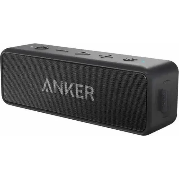 Soundcore A3105, Tragbarer Bluetooth Lautsprecher mit klarem Klang, Schwarz