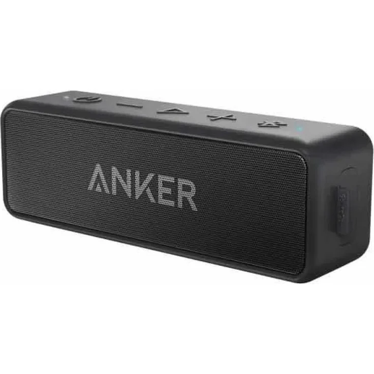 Soundcore A3105, Tragbarer Bluetooth Lautsprecher mit klarem Klang, Schwarz