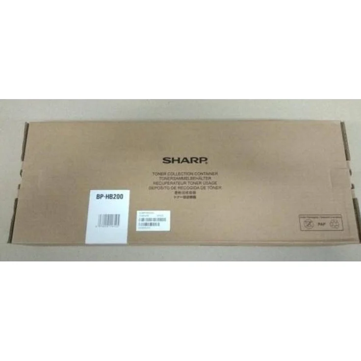 Sharp Waste Toner Container BP-HB200, umweltfreundliche Entsorgungslösung für Drucksysteme, einfache Installation